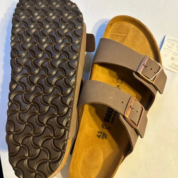 Birkenstock Tan Double Strap Sandals - Picture 2 of 3